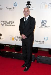 Andre Agassi arrives at the 14th annual Andre Agassi Foundation for Education's Grand Slam for Children benefit at Wynn Las Vegas.