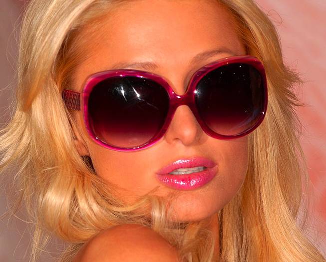Paris Hilton and shades
