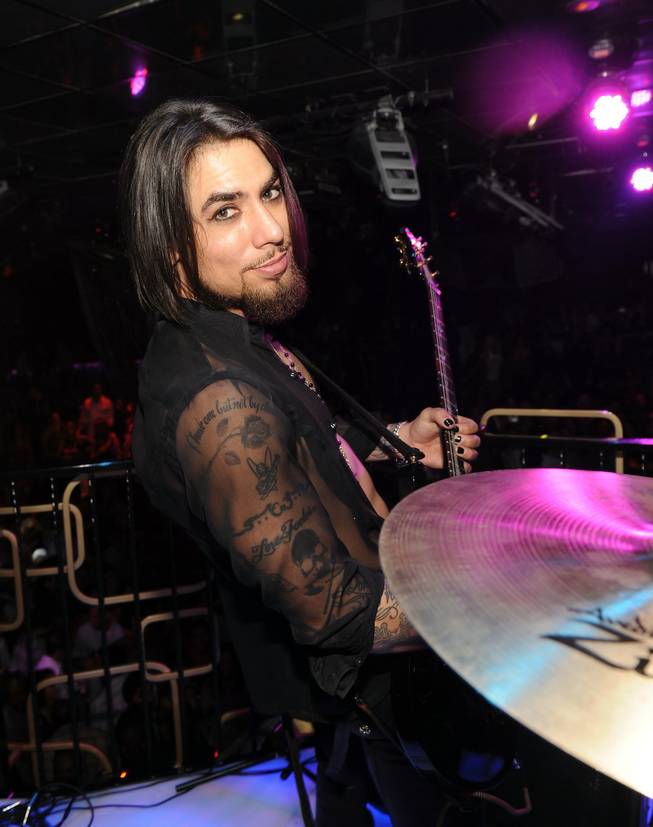 Dave Navarro performs at "The Biggest Tattoo Show On Earth" Closing Party at The Bank Nightclub at The Bellagio Hotel and Casino on Oct. 4, 2009, in Las Vegas.