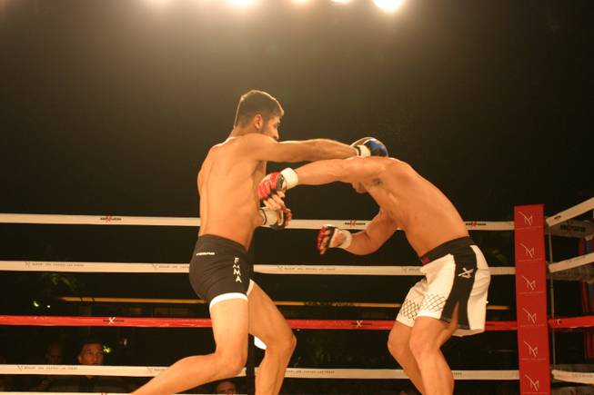 Odis Ruiz knocks out Mike Dizak in his pro debut at MMA Xplosion at M Resort.