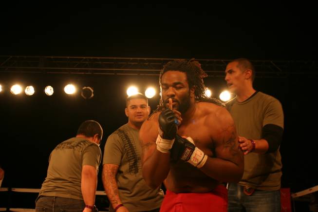 Kelly Gray defeated Josh Burns in a heavyweight bout at MMA Xplosion at the M Resort.