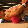 John Gunderson battles it out with Steve Sharp at MMA Xplosion at the M Resort.