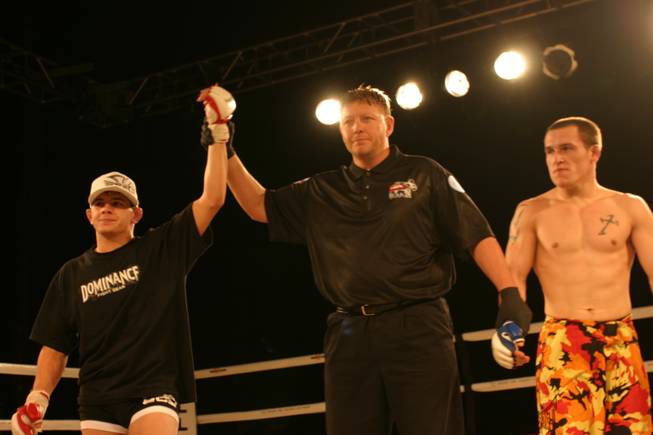 Alex Anagnostis defeated Jonahton Robinson at MMA Xplosion at the M Resort.