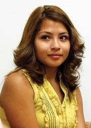 UNLV sophomore Vanessa Ocampo, who is studying hotel administration, did well in high school but found herself struggling in college.