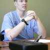 John Ferrin, a second lieutenant in the Nevada National Guard, is interviewed for 