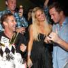 Paris Hilton and Doug Reinhardt at his 24th birthday celebration at Body English in the Hard Rock Hotel on Oct. 24, 2009.