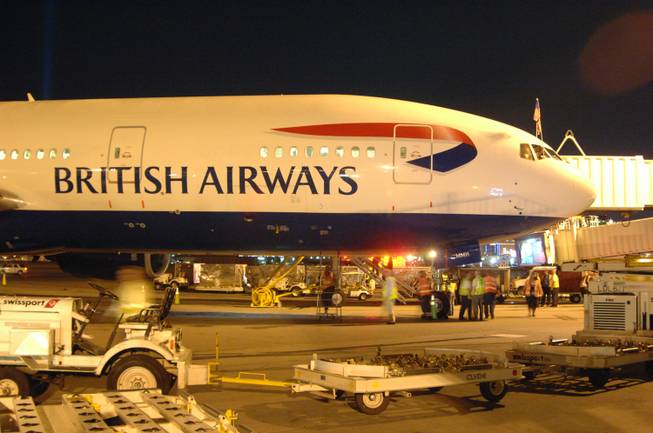 British Airways Arrives @McCarran