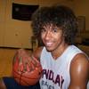 Findlay College Prep sophomore forward Dakeeba "Keeba" Battee-Aston, a 6-foot-8 Aussie who played prep ball last season in Texas, relaxes after a recent Pilots practice.