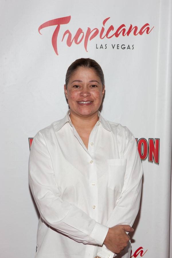 Tracey Davis, the daughter of Sammy Davis Jr., at the ...