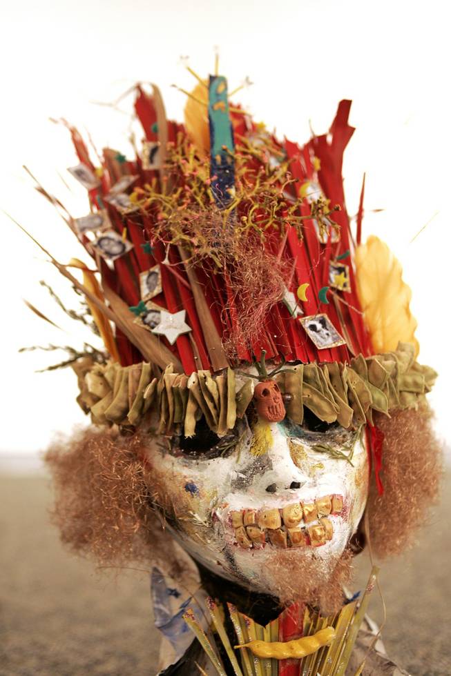 Julie Mahorney-Saenz's "Por Memoria Rosmarinus" is part of a community art exhibit on the Day of the Dead, the Mexican celebration of the deceased. 