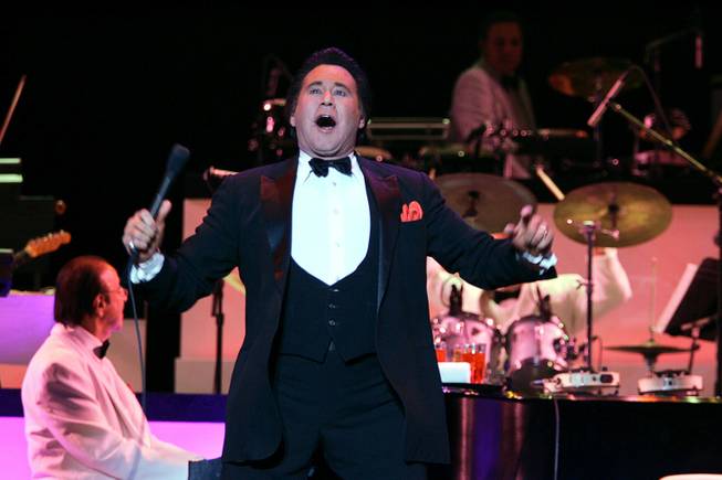 Wayne Newton performs during the grand opening night of Wayne Newton's "Once Before I Go" at the Tropicana in Las Vegas Wednesday, Oct. 28, 2009. 