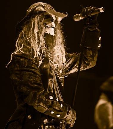 Rob Zombie performs at The Pearl in the Palms on Oct. 30, 2009.