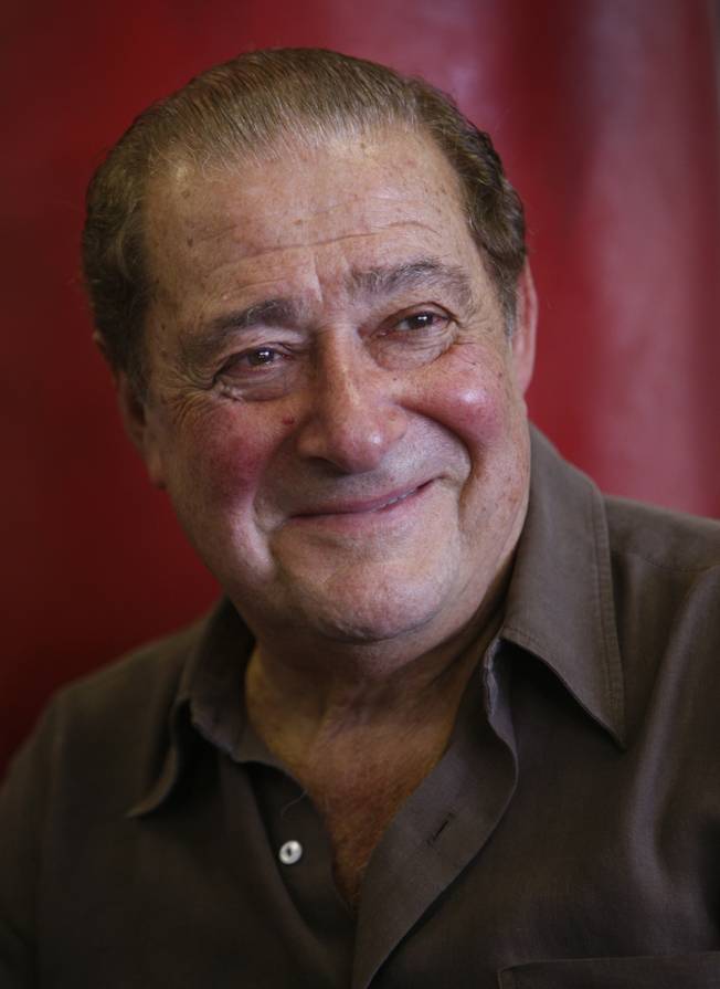 Boxing promoter Bob Arum attends a media workout by WBO welterweight champion Miguel Cotto of Puerto Rico at the Pound4Pound Gym in Los Angeles on Tuesday, Nov. 3, 2009. Cotto is scheduled to defend his title against Manny Pacquiao of the Philippines at the MGM Grand Garden Arena on Nov. 14.