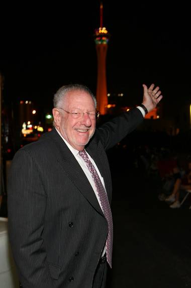 Mayor Oscar Goodman at First Friday, Nov. 6, 2009.