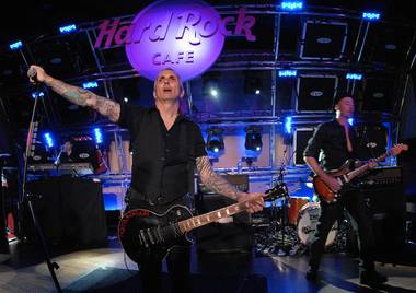 Everclear performs at the Hard Rock Cafe on the Strip on Nov. 7, 2009.