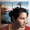 Artist Noelle Garcia likes to work from old family photos, including those taken during visits to se