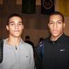 Findlay College Prep newcomers Nick Johnson (left) and Jabari Brown chipped in with 21 and 26 points, respectively, Friday night in the Pilots' 137-95 smashing of National College Prep.