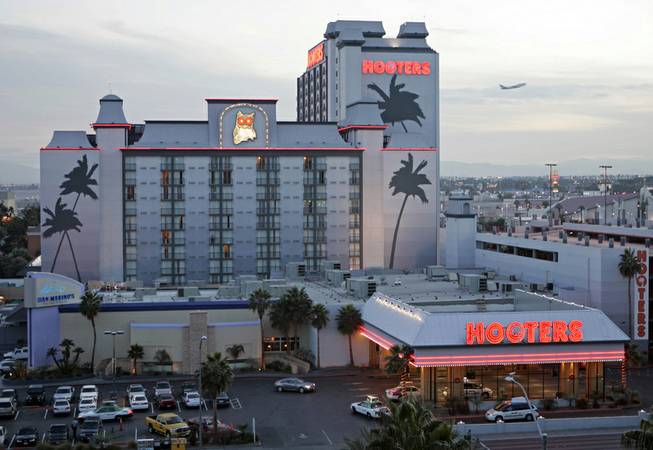 The Hooters resort-casino on the Las Vegas Strip.