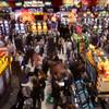 The American Gaming Association reported drop in attendees at this year's Global Gaming Expo yet several exhibitors called it a successful year. G2E 2009 featured more than 560 exhibitors in 258,000-plus square feet of exhibit space at the Las Vegas Convention Center. The American Gaming Association reported drop in attendees at this year's Global Gaming Expo yet several exhibitors called it a successful year. G2E 2009 featured more than 560 exhibitors in 258,000-plus square feet of exhibit space at the Las Vegas Convention Center.
