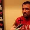 Phil Baroni answers questions Wednesday during open workouts at Mandalay Bay in preparation for his 