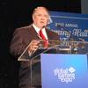 South Point owner Michael Gaughan speaks at his American Gaming Association Hall of Fame induction Wednesday at the Global Gaming Expo.