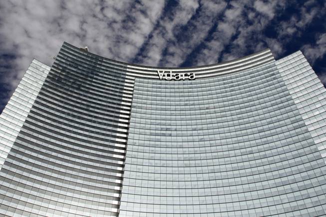 The Vdara Hotel and Spa is shown during a tour of MGM Mirage's CityCenter project Wednesday, Nov. 18, 2009. 