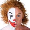 In his show at Atrium Showroom, Scott Thompson (known as Carrot Top onstage) refers to himself as a "mean clown." For his Las Vegas Weekly cover story, he sat for a photo session in which half his face was painted as a clown.