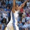 Italee Lucas, the starting shooting guard for the North Carolina Tar Heels, starred at nearby Centennial High School. Italee Lucas, the starting shooting guard for the North Carolina Tar Heels, starred at nearby Centennial High School.