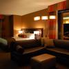 A standard room in the Golden Nugget's new Rush Tower. The hotel-casino opened the $150 million, 500-room hotel tower on Friday. 