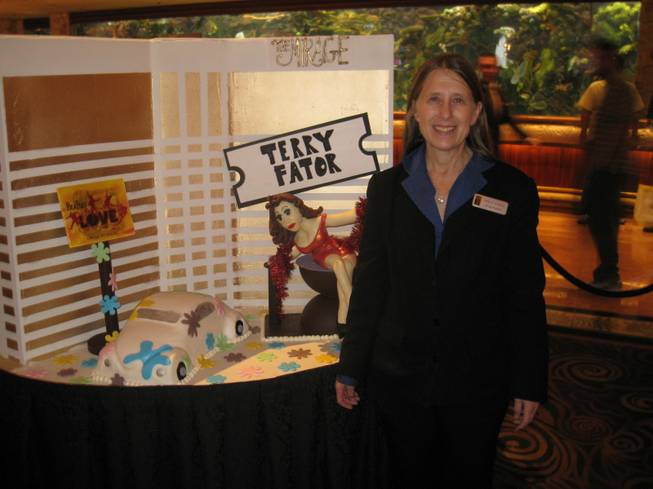 Pamela Kovach, who has been with the hotel (the real thing, not the cake) since it opened Nov. 22, 1989.