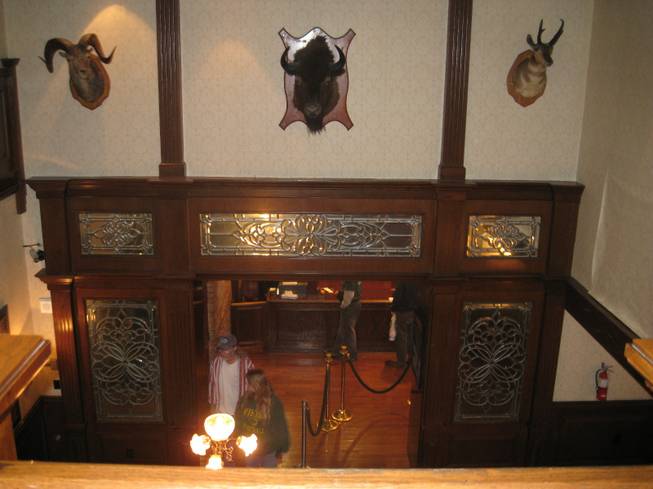 The heady entrance of Binion's Restaurant and Bar.