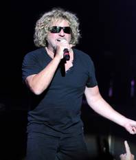 Chickenfoot -- singer Sammy Hagar, Red Hot Chili Peppers drummer Chad Smith, guitar legend Joe Satriani and bassist Michael Anthony -- perform at The Joint in the Hard Rock Hotel on Dec. 5, 2009.