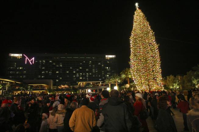 M Resort Christmas tree