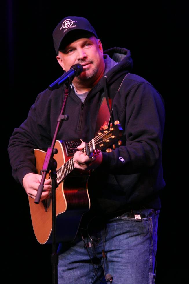 Garth Brooks, shown performing during his first weekend at Encore Theater.