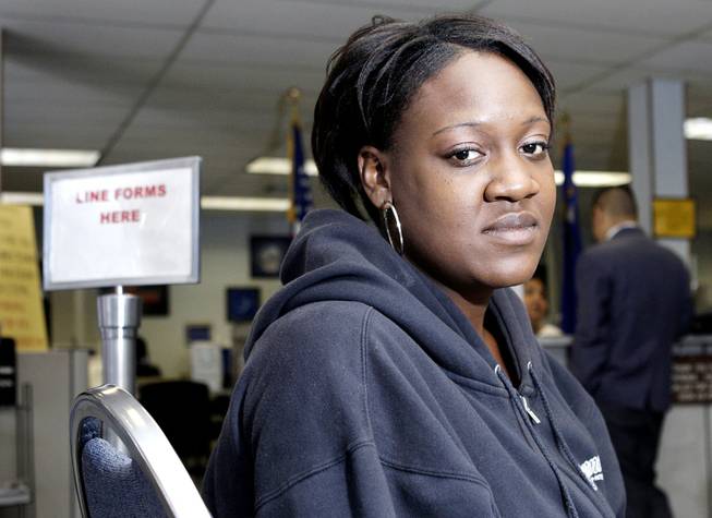 Beatrice Collins, 30, a former pit clerk at the Cannery, has had two job interviews and is hopeful, she says.