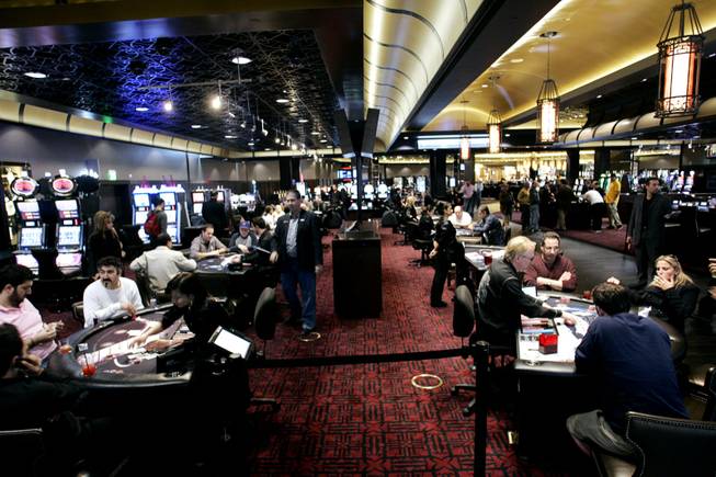 The new casino space at the Hard Rock Hotel in Las Vegas Monday, December 28, 2009.