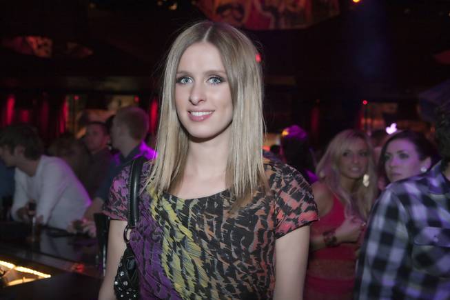 Nicky Hilton at Wasted Space inside the Hard Rock Hotel on Dec. 30, 2009.