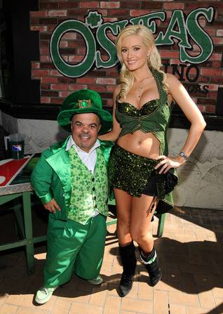 Holly Madison Celebrates St. Patrick's Day