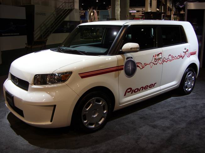 These cars can be found on the CES 2010 show floor.