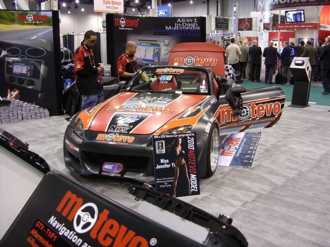 These cars can be found on the CES 2010 show floor.