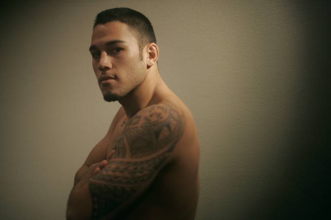 Brad Tavares poses for a photo while competing on the 11th season of "The Ultimate Fighter" in this file photo from 2010. 