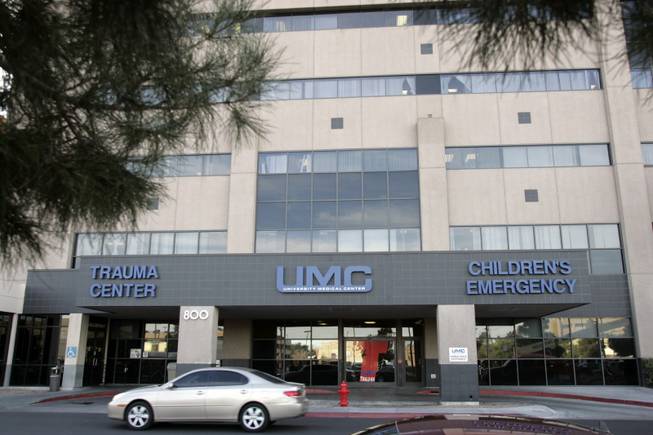 The entrance to University Medical Center's trauma unit and emergency room is shown in 2009.