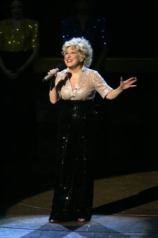 Bette Midler performs during the final show of 