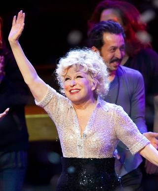 Bette Midler appears onstage in her final performance of The Showgirl Must Go On in The Colosseum at Caesars Palace on Jan. 31, 2010.