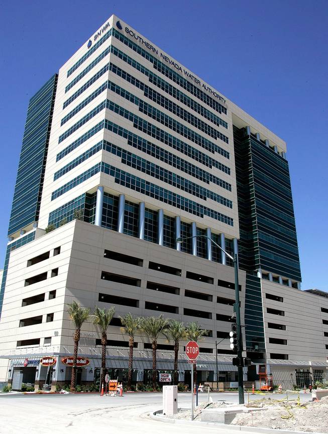 The Molasky Corporate Center at 100 City Parkway in downtown Las Vegas has had hundreds of people from Japan, Norway, Germany and South America come through to learn about the building.