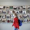 Photographs taken in Afghanistan by Air Force Staff Sgt. Larry Reid are displayed in the student union at UNLV. 