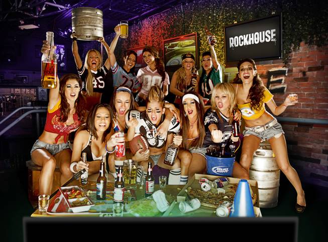 Hang out with the cheerleaders at Rockhouse.