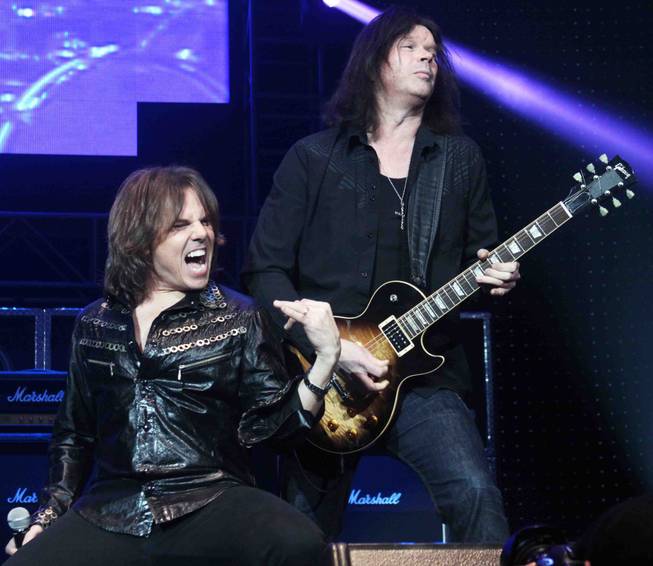 Joey Tempest and John Norum at the Brennan Rock and ...