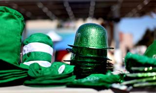 Venders sell festive wears at the Sons of Erin St. Patrick's Day Festival in Henderson on Sunday, March 14, 2010.  