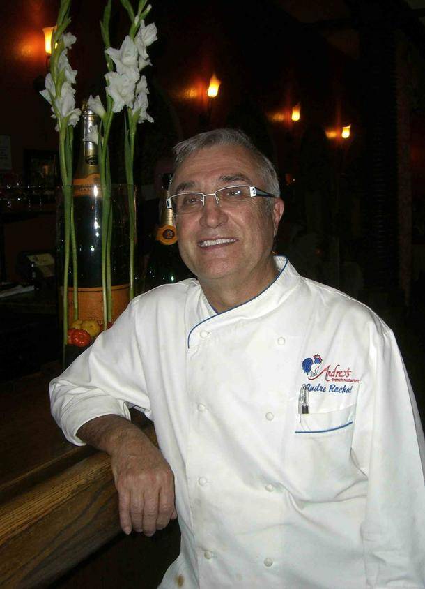 Chef Andre Rochat.